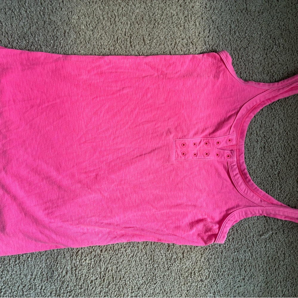 Aerie Bright Pink Tank Top